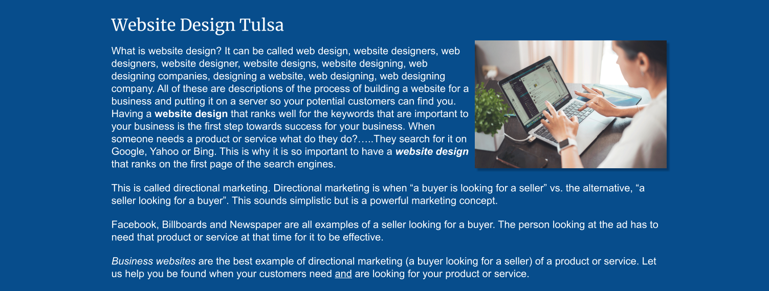 web design tulsa